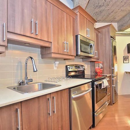 モントリオールStylish Urban Loft Downtownアパートメント エクステリア 写真
