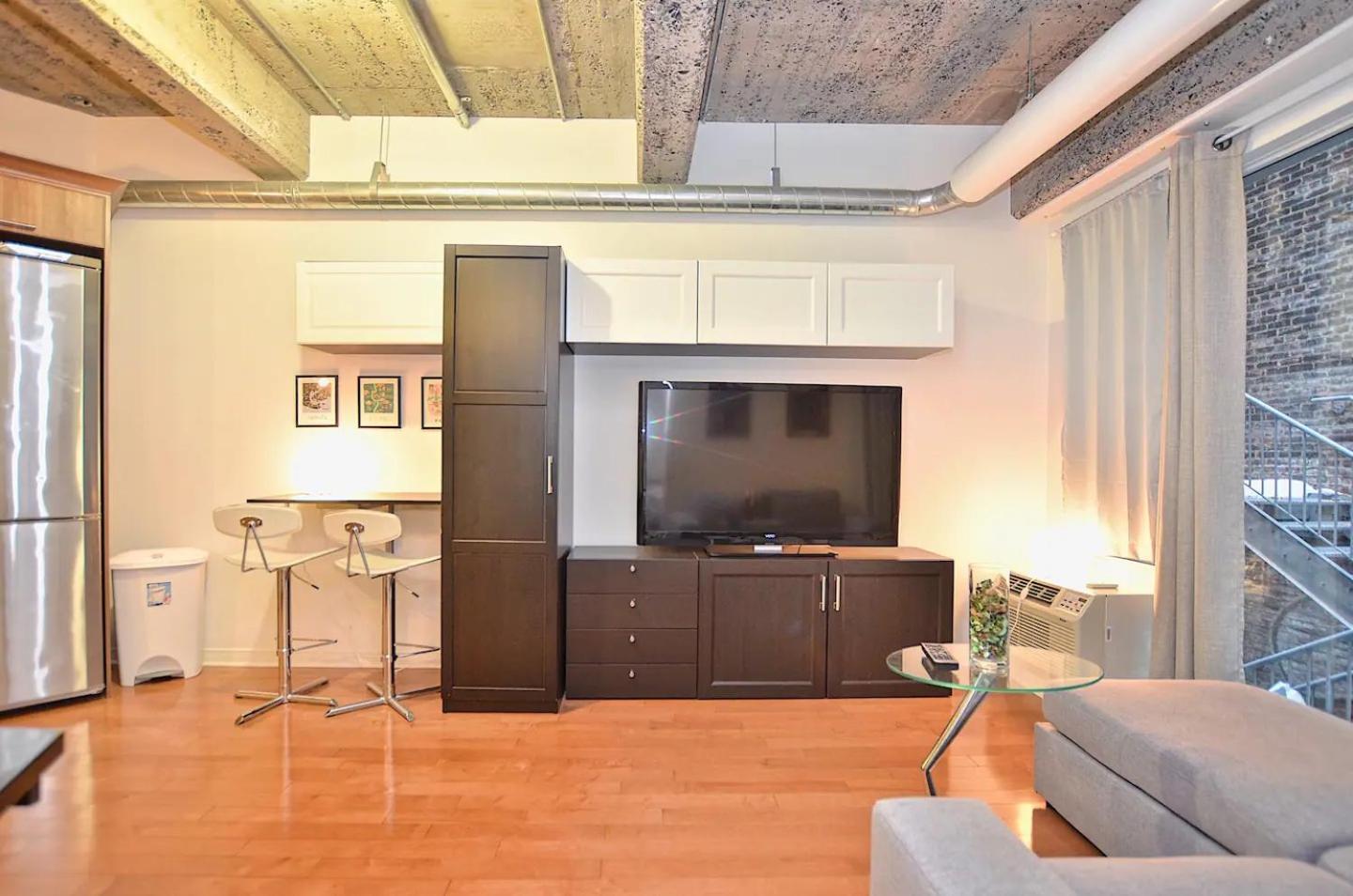 モントリオールStylish Urban Loft Downtownアパートメント エクステリア 写真