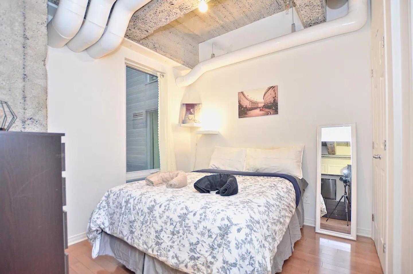 モントリオールStylish Urban Loft Downtownアパートメント エクステリア 写真