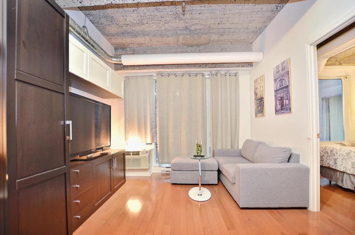 モントリオールStylish Urban Loft Downtownアパートメント エクステリア 写真